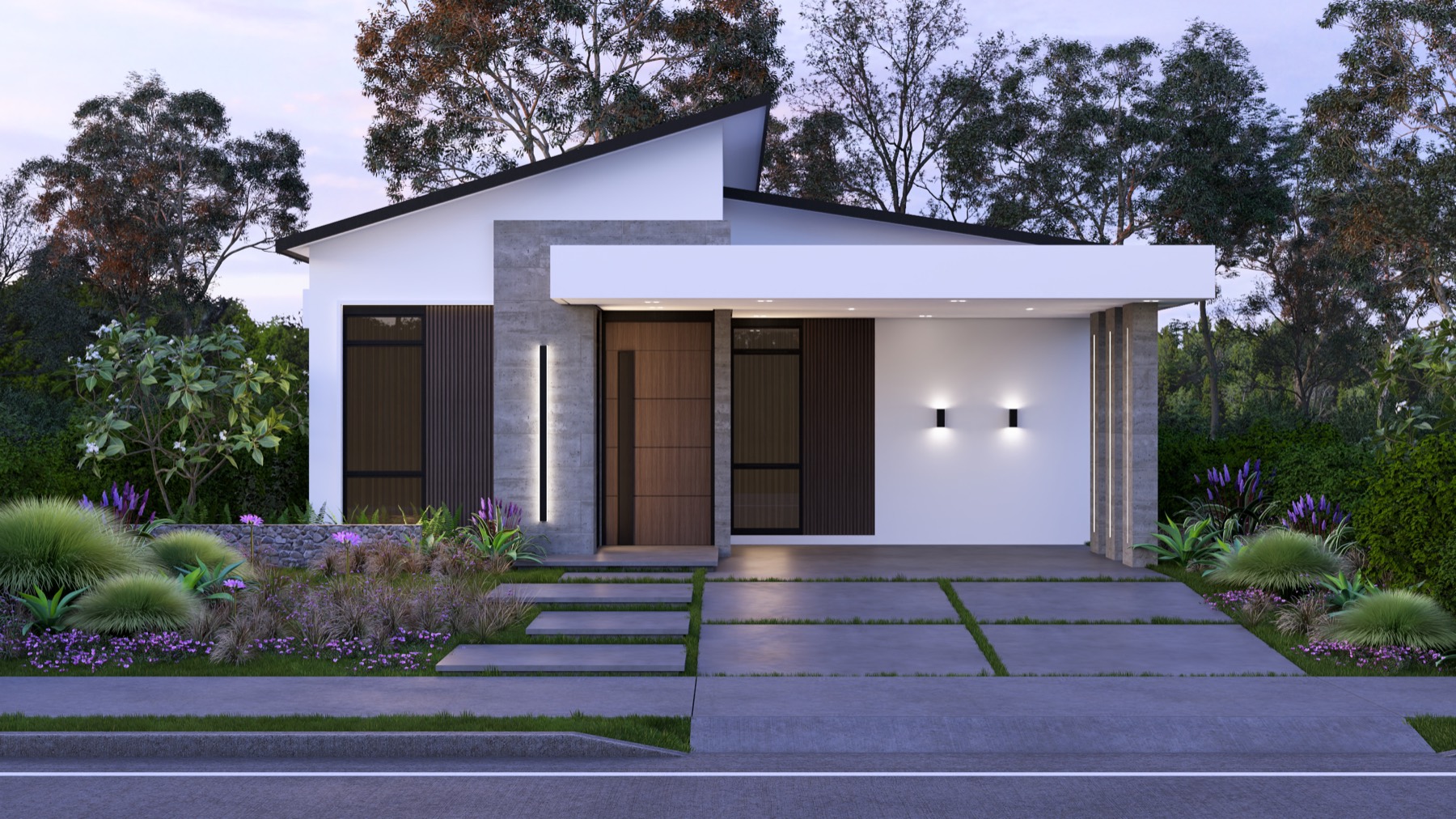 Fachada frontal del Modelo Classic